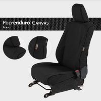 Ineos Grenadier Canvas Seat Covers Front Black