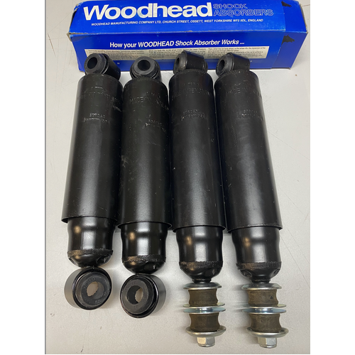 Land Rover Series 2/3 SWB-LWB Original Shock absorber Kit By Woodhead