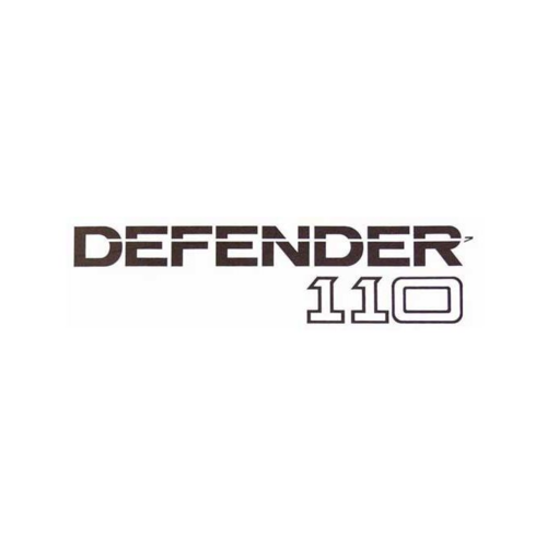 Land Rover Defender 110 Rear Decal Genuine