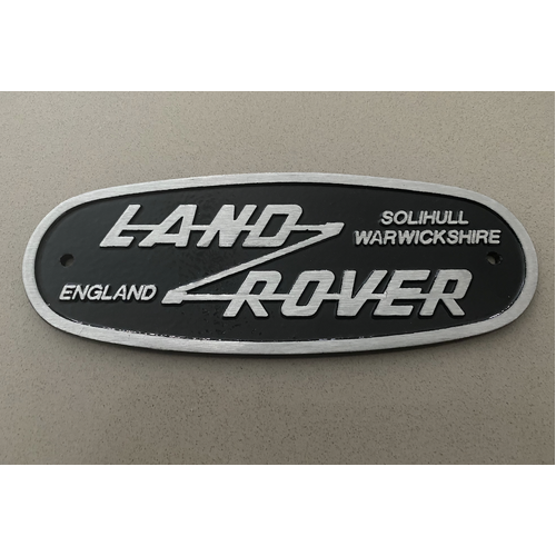 Land Rover 90/110 Rear Cast Oval Badge