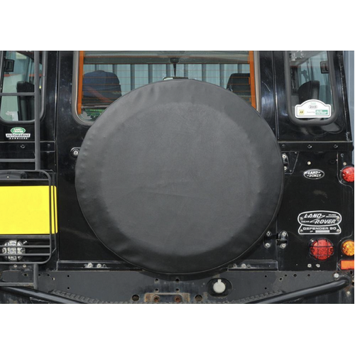 Land Rover Defender/Series 2/2A/3 Black Spare Wheel Cover