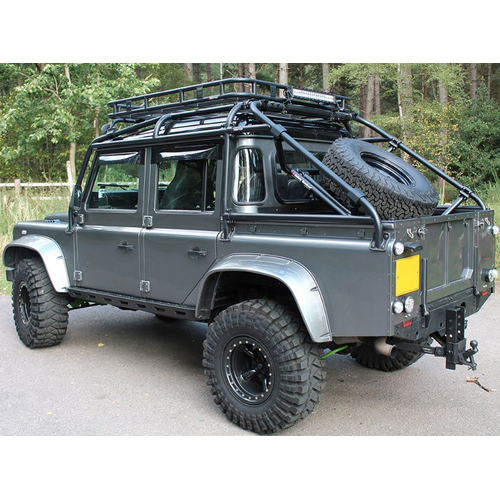 Land Rover Defender 110 DC Load Bed Spare Wheel Mount 