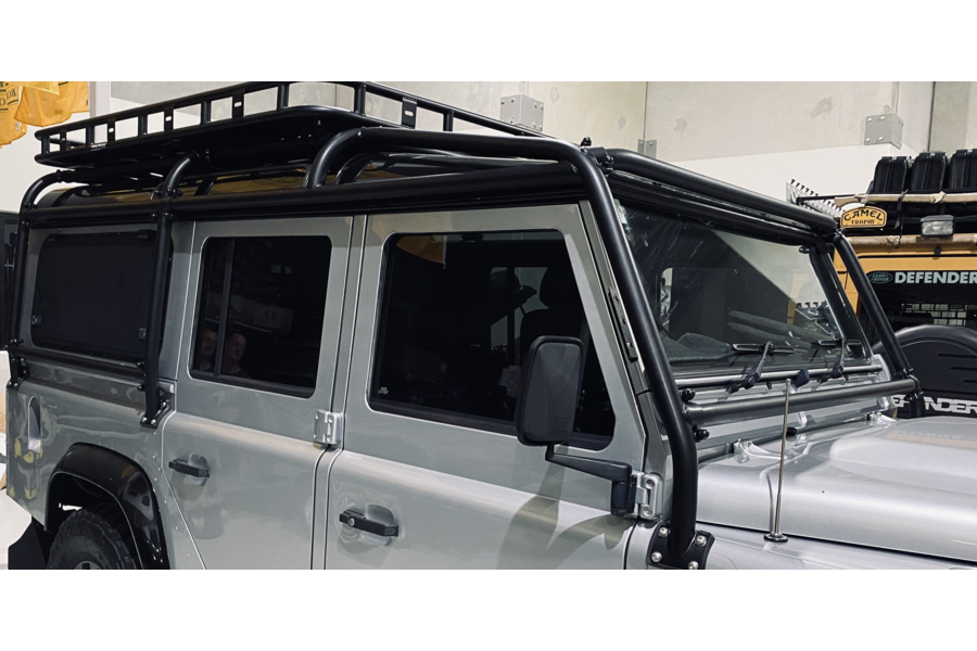 What's New At Landybitz? Roll Cage Installation part 2